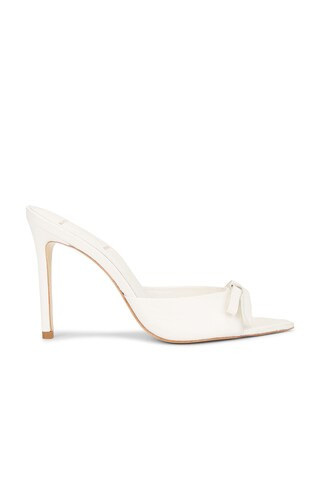 BLACK SUEDE STUDIO Brea Bow Sandal in Coconut from Revolve.com | Revolve Clothing (Global)