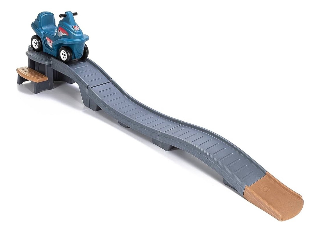 Step2 Up & Down Roller Coaster Kids Ride On Toy, Push Car, Indoor/Outdoor Playset, Made of Durable Plastic, Max Weight 50 lbs., for Toddlers 2-5 Years Old, Gray & Blue

#LTKKids #LTKHome