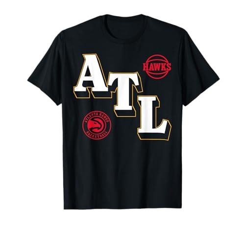 NBA - Atlanta Hawks Angled Logo T-Shirt | Amazon (US)