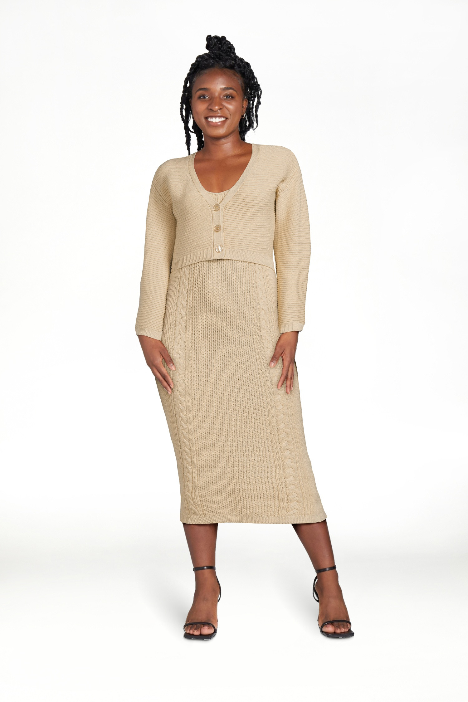 Sofia Jeans by Sofia Vergara Women's Dress and Cardi Set - Walmart.com | Walmart (US)