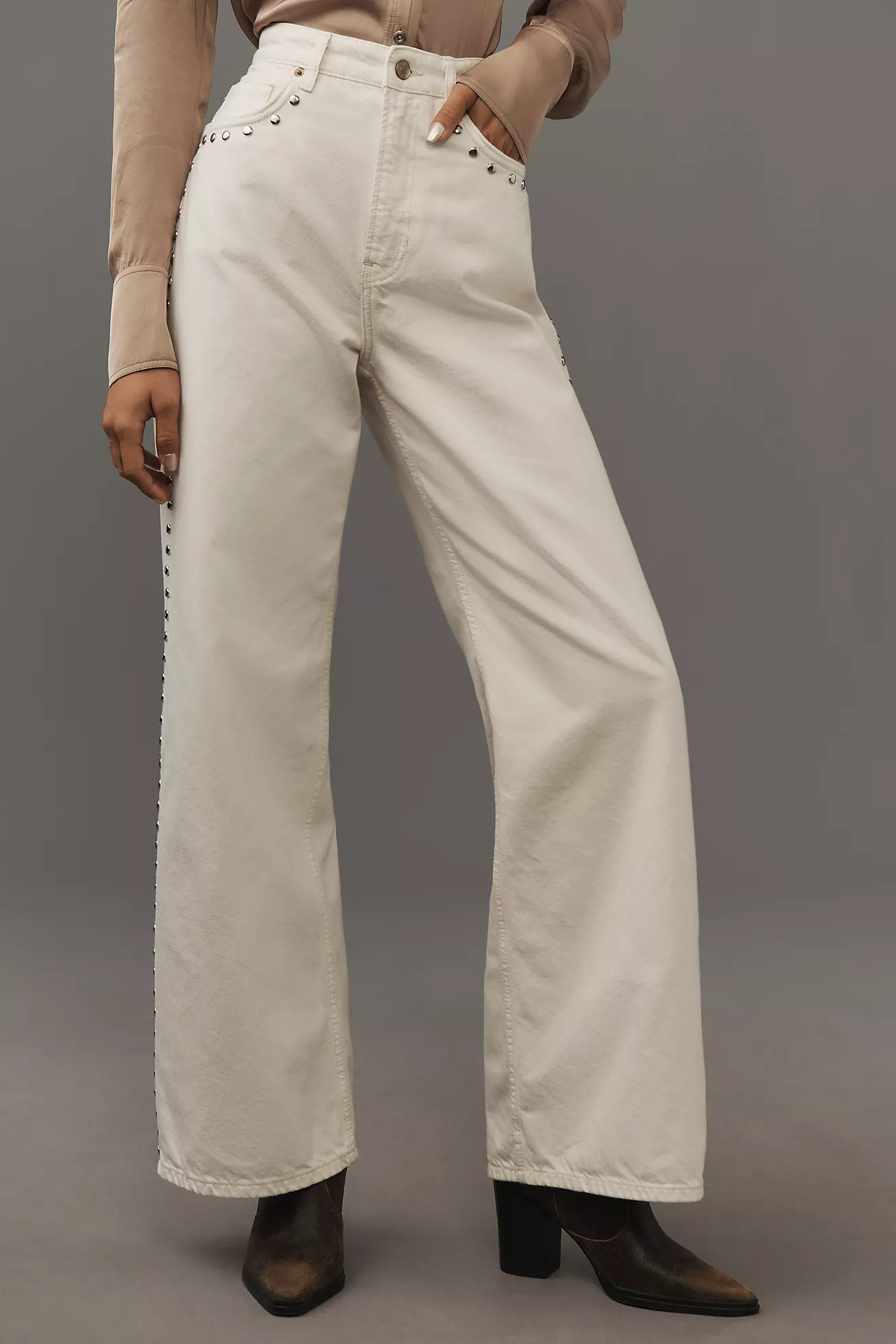 Reformation Cary High-Rise Slouchy Wide-Leg Jeans | Anthropologie (US)