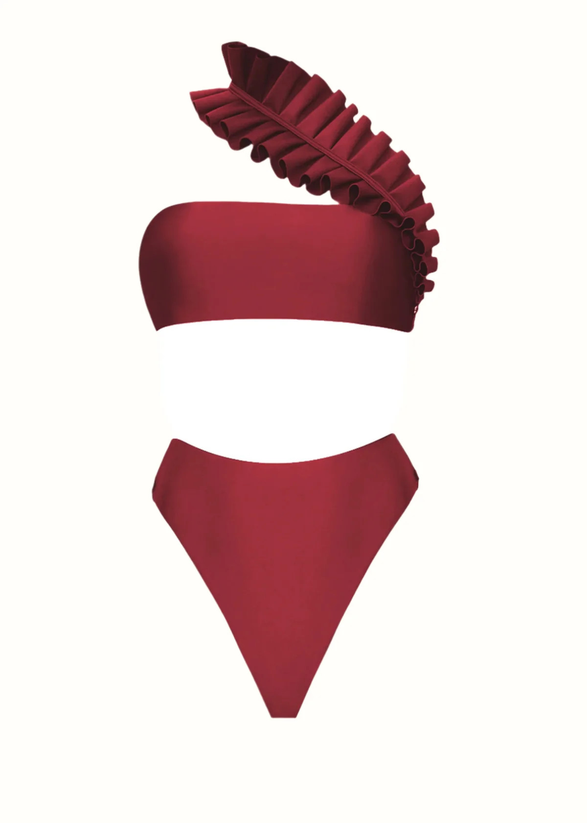 LIVA BIKINI - WINE | ANDREA IYAMAH