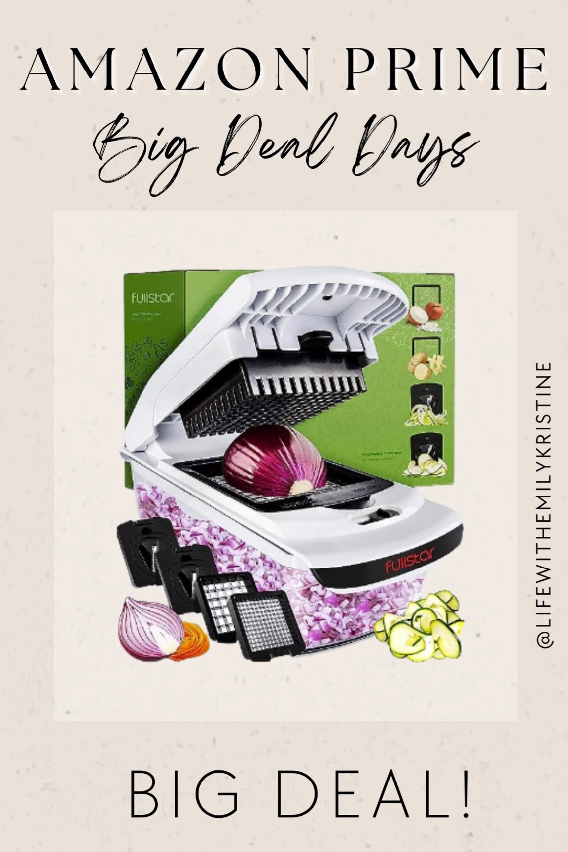 40% OFF - FULLSTAR VEGGIE CUTTER ✨

#LTKxPrime #LTKsalealert #LTKhome