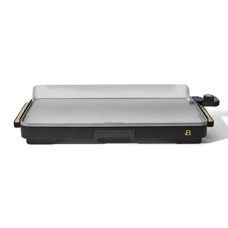 Beautiful XL Electric Griddle 12" x 22," Non-stick, Black Sesame by Drew Barrymore | Walmart (US)