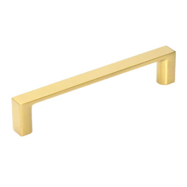 Origin 21 Vero 5-1/16-in (128Mm) Center to Center Brushed Gold Rectangular Bar Drawer Pulls | Lowe's