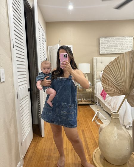 Mom and baby boy matching outfits! I’m wearing a small in the dress and medium in the bandeau tank! 

#LTKFindsUnder50 #LTKFindsUnder100 #LTKFamily