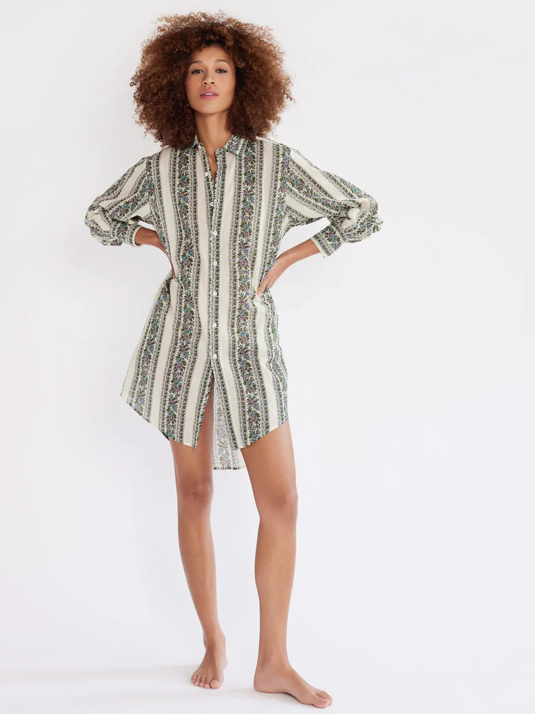 Shop Mille - Holly Dress in Goa Stripe | Mille