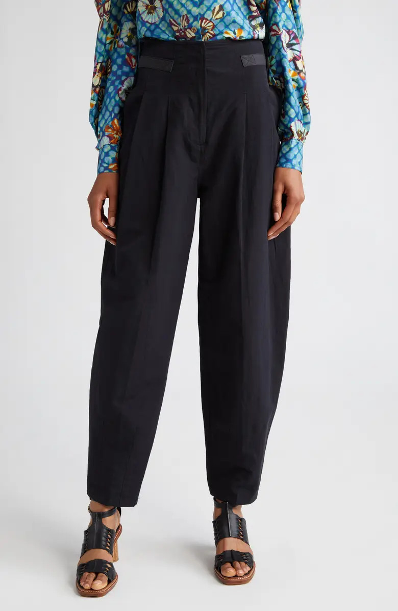 Ulla Johnson Alda Pleated Tapered Pants | Nordstrom | Nordstrom