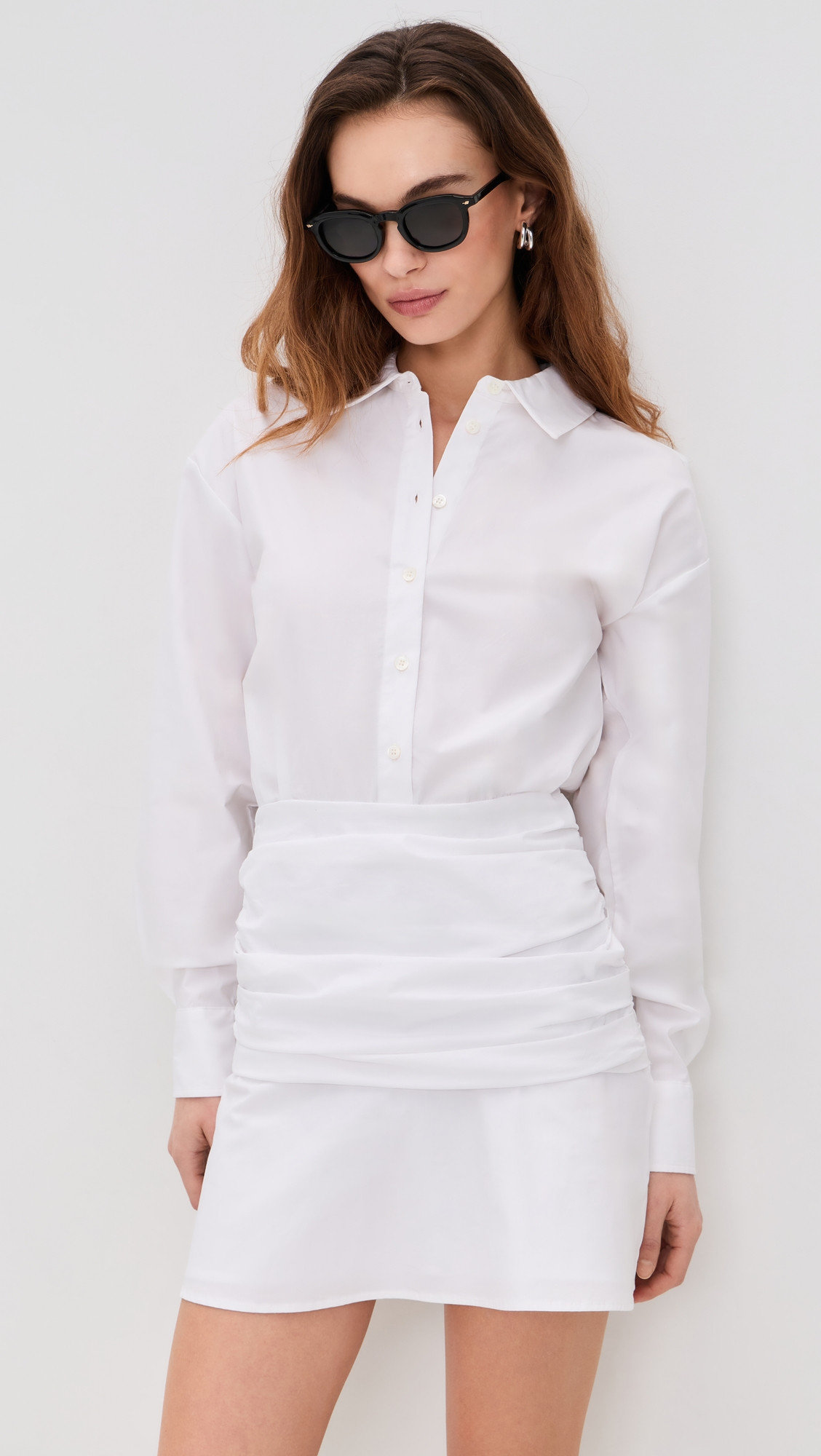STAUD Indya Mini Dress White 2 | Shopbop