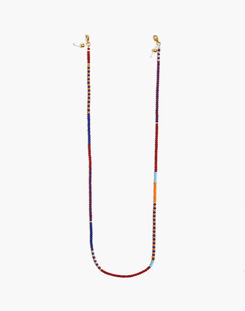 Beaded Convertible Face Mask Lanyard | Madewell