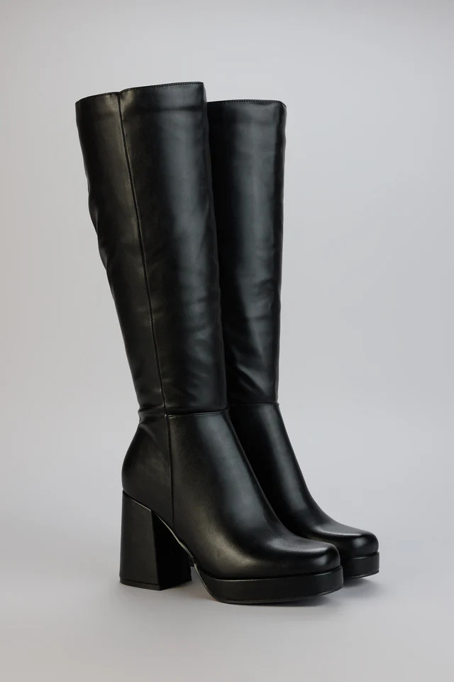 Icon Status Platform Knee Boots | Windsor Stores