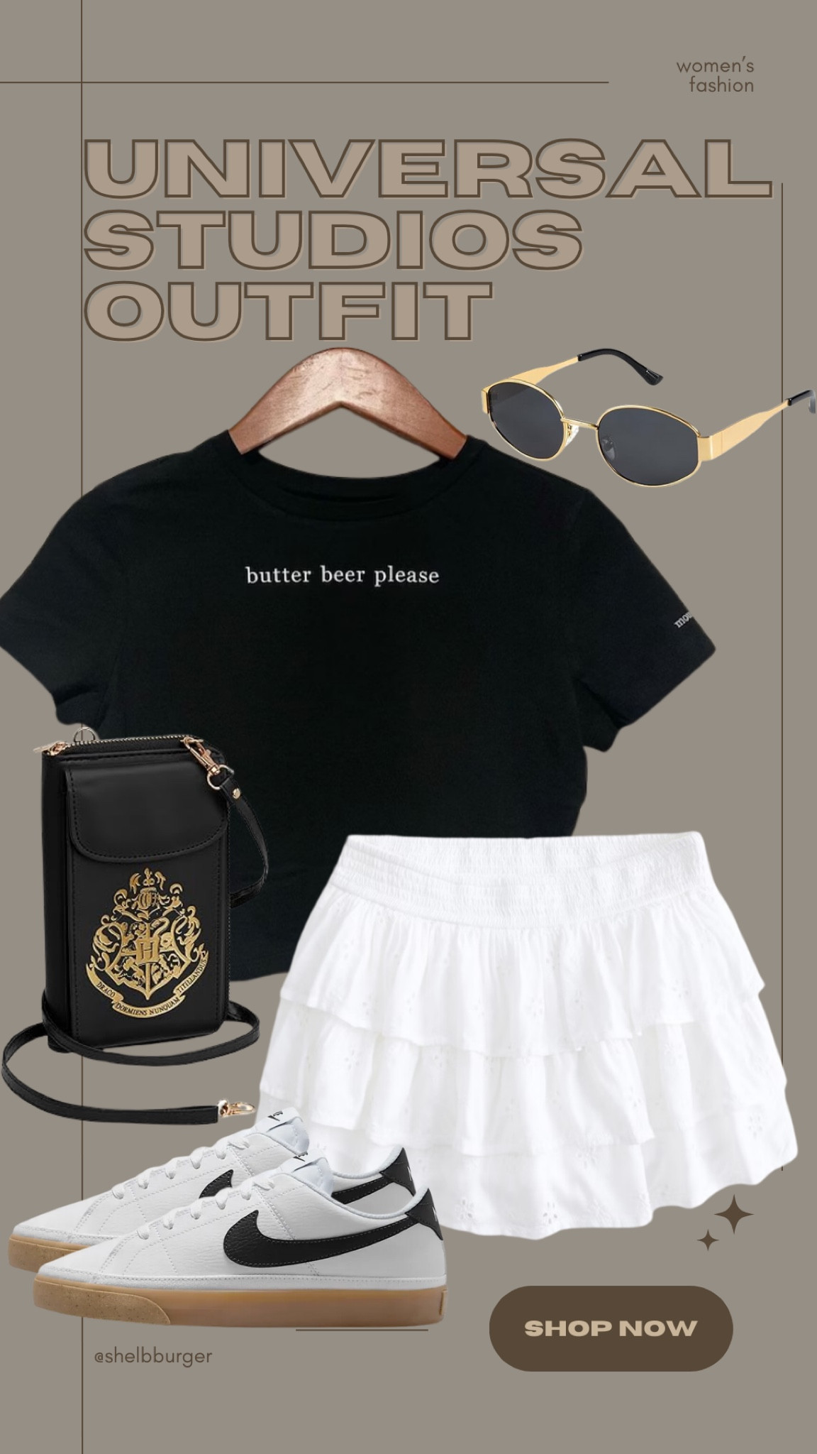 Women’s Universal Studios outfit
Harry Potter Butter Beer Hogwarts outfit 
Sneakers on major sale

#LTKTravel #LTKFamily #LTKSaleAlert