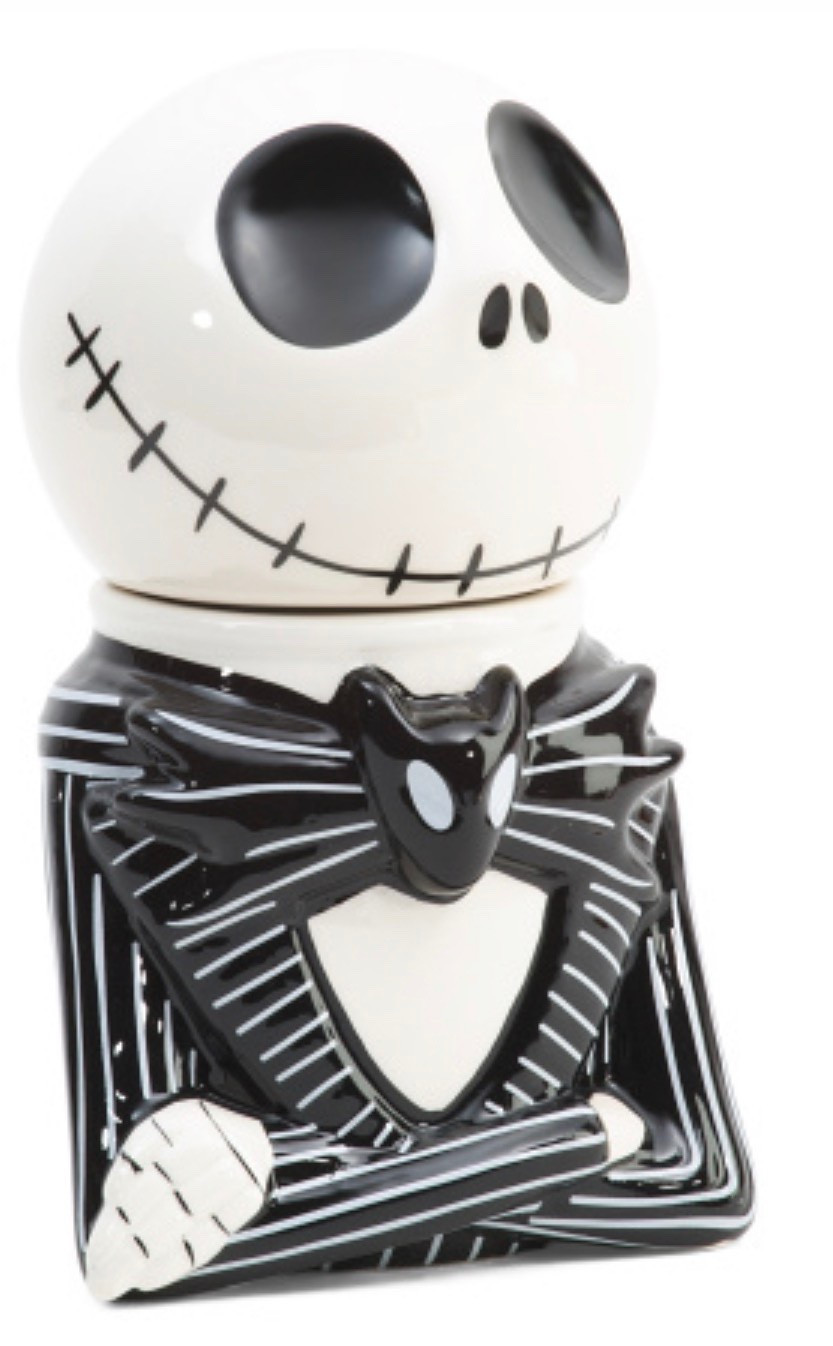 Jack Skellington Nightmare before Christmas cookie jar. Can be used for kcups too which is usually what I put in a cookie jar.

#LTKSeasonal #LTKHome