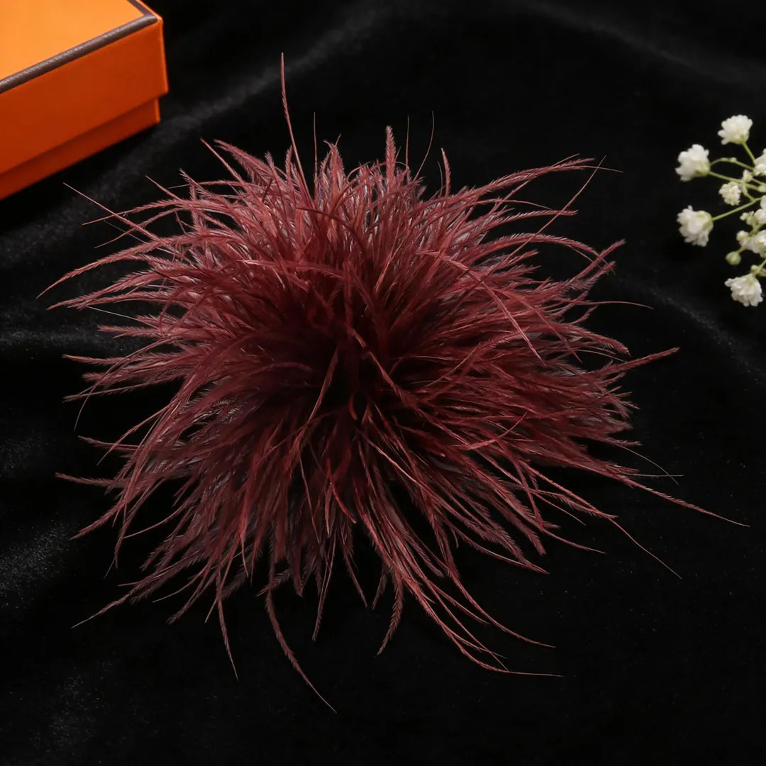 Vintage Feather Brooch Pin, Handmade Retro Lapel Pin, Artistic Suit Accessory, Unisex Feather Cor... | Etsy (US)