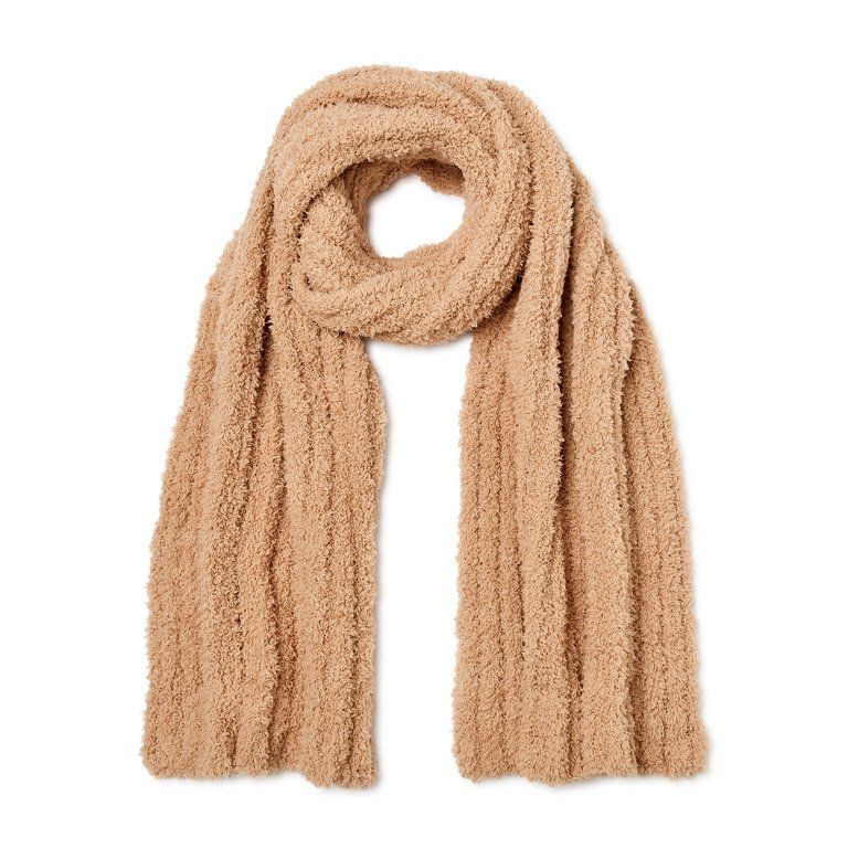 Time And Tru Cozy Ribbed Scarf | Walmart (US)