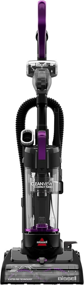 BISSELL CleanView Compact Turbo Upright Vacuum with Quick Release Wand, Full Size Power, Compact ... | Amazon (US)