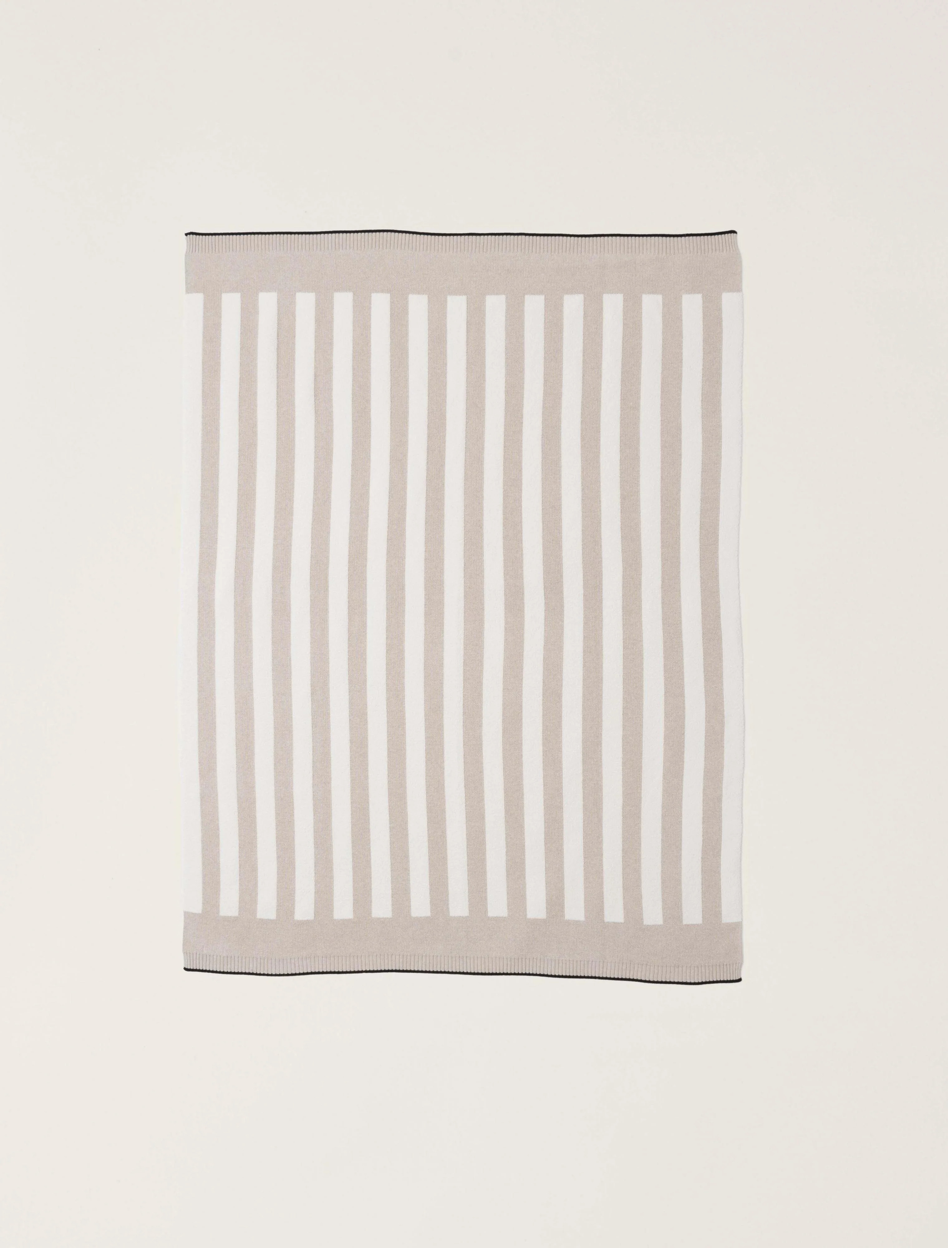 CozyChic® Cotton Classic Stripe Throw | Barefoot Dreams