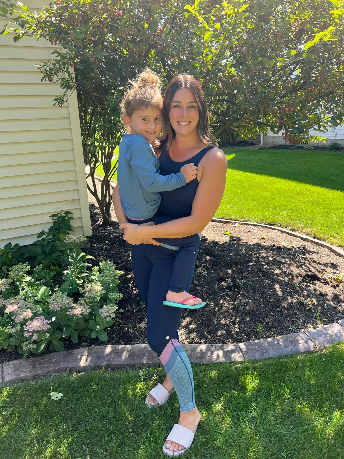 What They Wore: Jill Yoga Active Wear - momma in flip flops