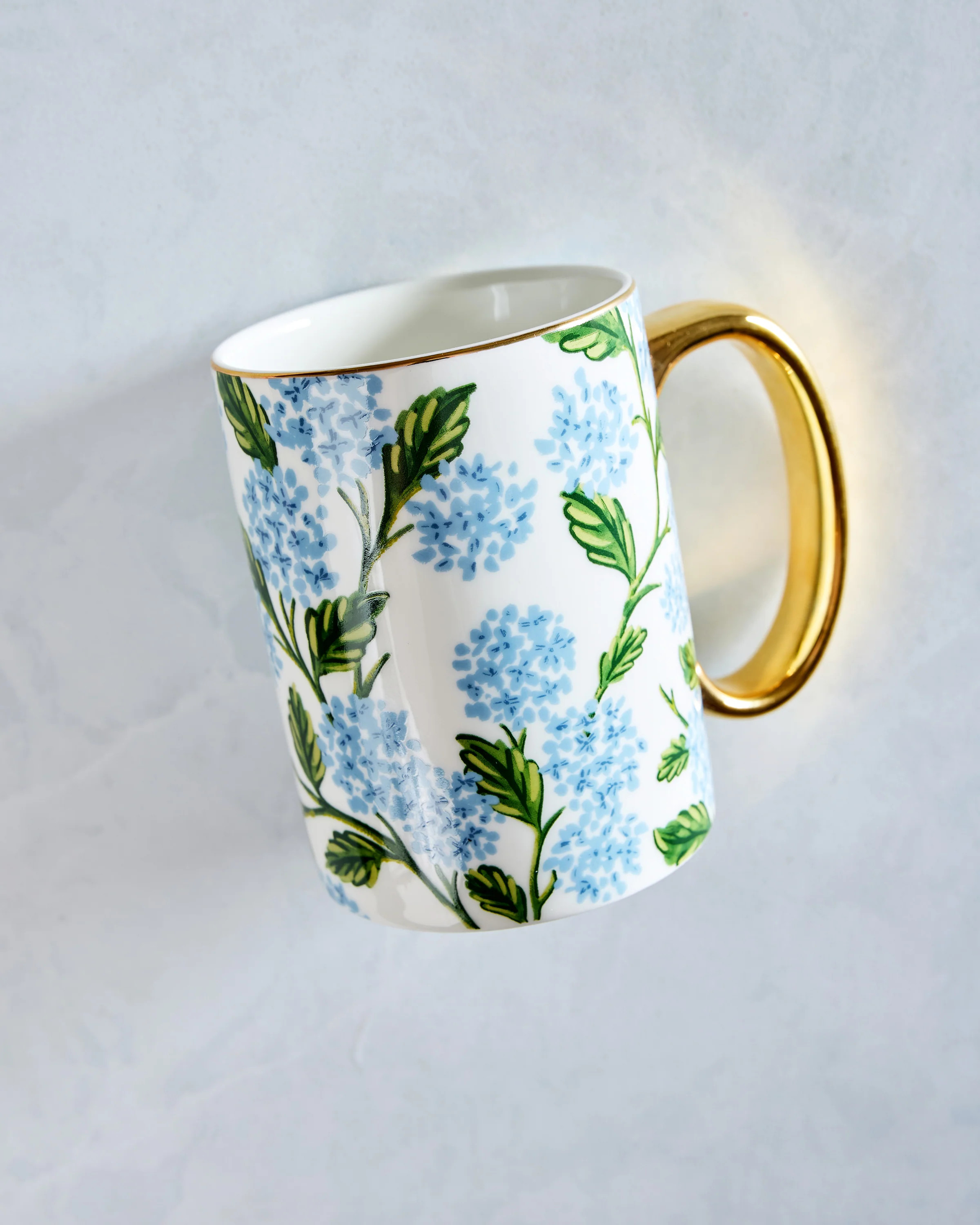 Blue Combo - Hydrangea Porcelain Mug - Rifle Paper Co | Printfresh