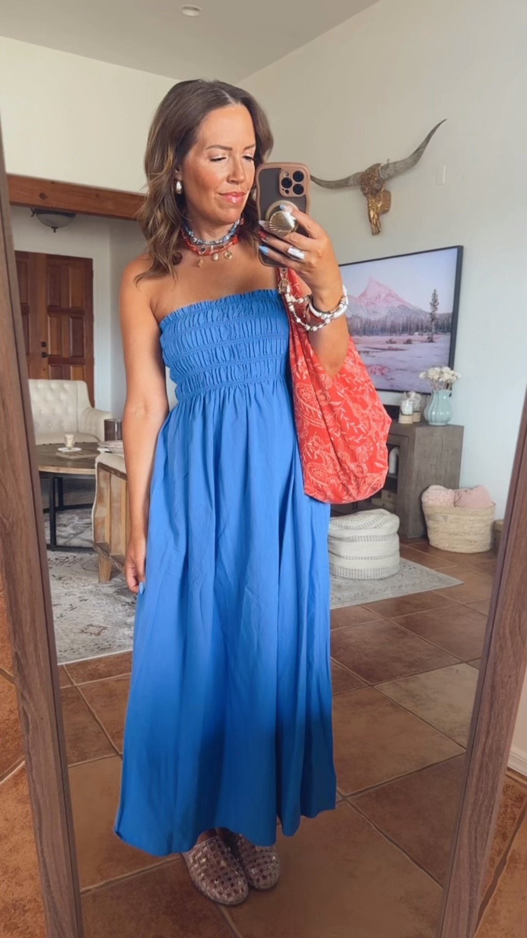 Date night but make it patriotic! My dress is a few years old but I will link up some similar styles that are currently 40% off at Target! 💙❤️🇺🇸

#LTKgrwm #LTKootd #LTKOver40