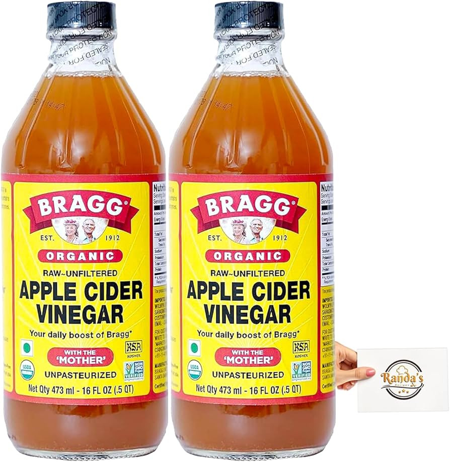 Bragg Organic Apple Cider Vinegar With the Mother– USDA Certified Organic – Raw, Unfiltered A... | Amazon (US)