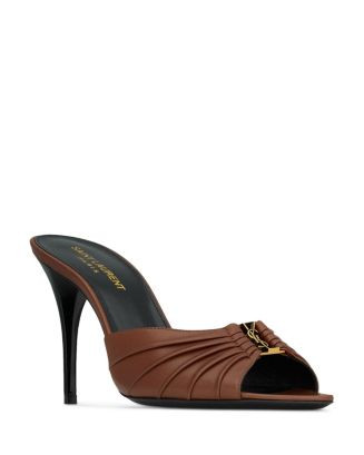 SAINT LAURENT Women's Babylone Mule Sandals | Bloomingdale's Shoes | Bloomingdale's (AU)