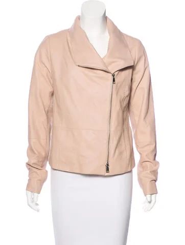 Asymmetrical Leather Jacket w/ Tags | The Real Real, Inc.
