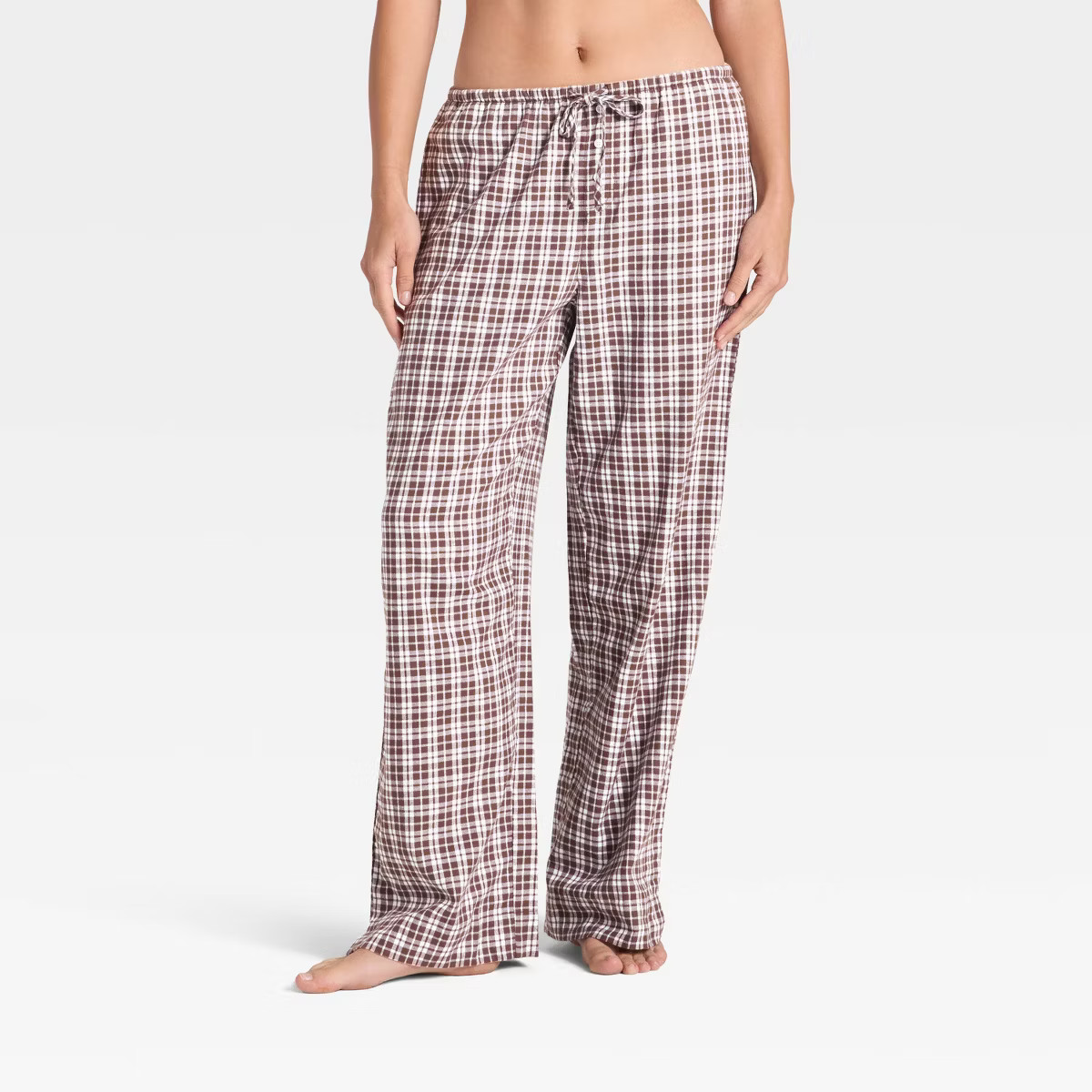 Women's Flannel Wide Leg Pajama Pants - Wild Fable™ | Target