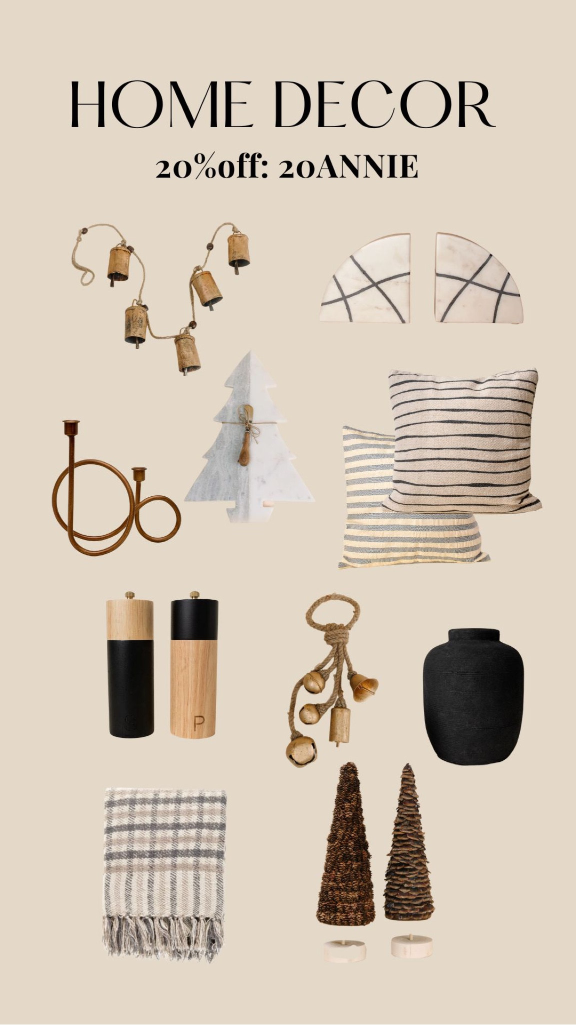 Joy meets home 20% off: 20ANNIE 

#LTKhome #LTKunder50 #LTKHoliday