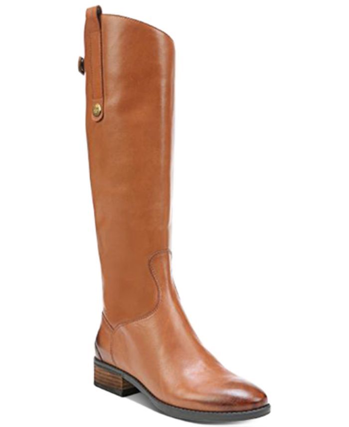 Sam Edelman Penny Leather Riding Boots  & Reviews - Boots - Shoes - Macy's | Macys (US)