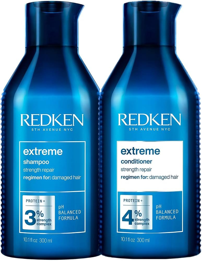 Redken | Pflegeset f\u00fcr spr\u00f6des und gesch\u00e4digtes Haar, Anti Haarbruch, Mit Interloc... | Amazon (DE)