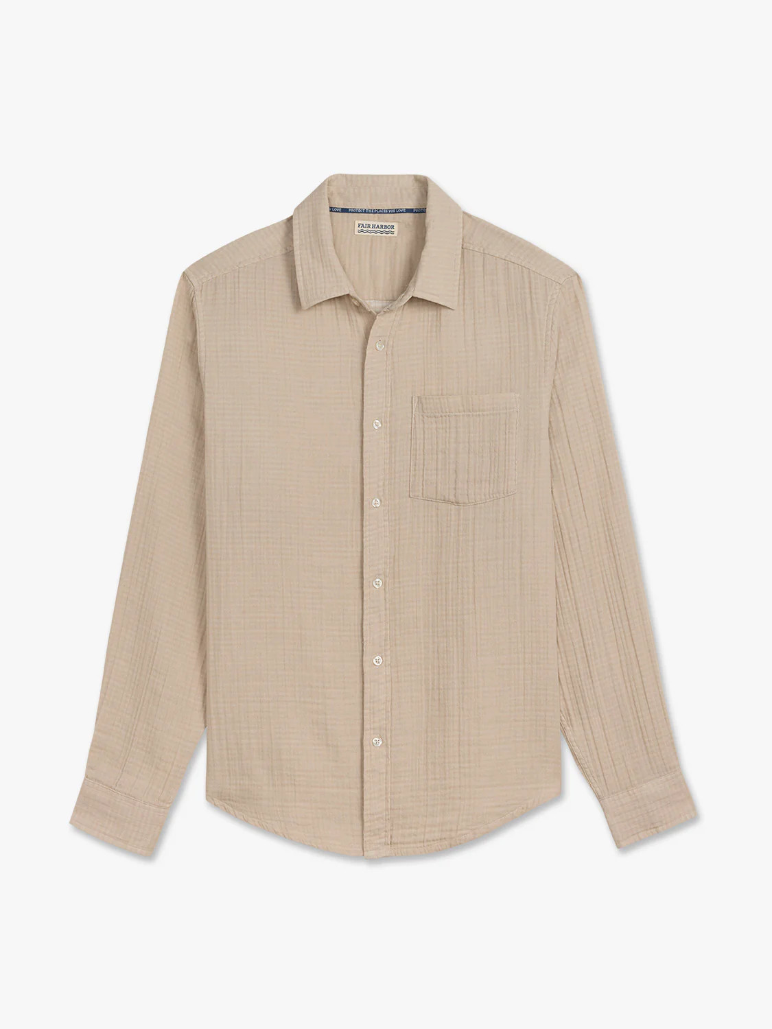 Oceanfront Shirt | Shell | Fair Harbor Clothing