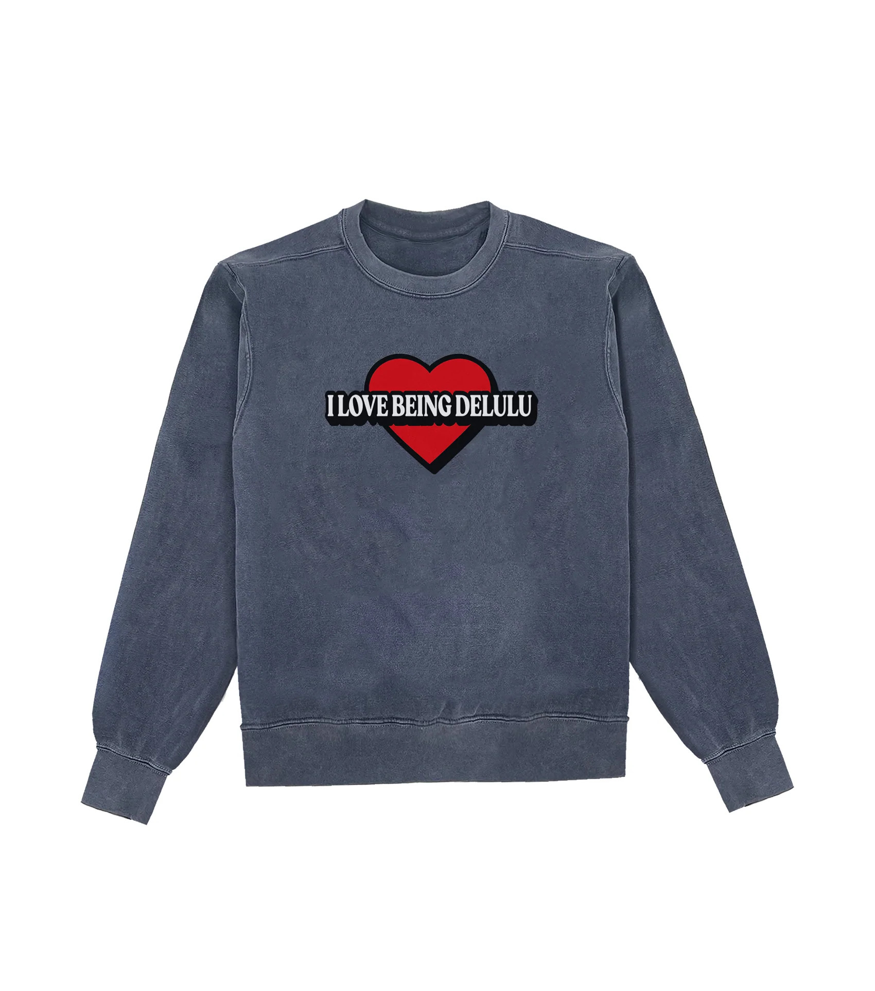 I Love Being Delulu Crewneck | Shop Kristin Jones