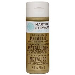 Martha Stewart Crafts® Multi-Surface Metallic Acrylic Craft Paint, 2oz. | Michaels Stores