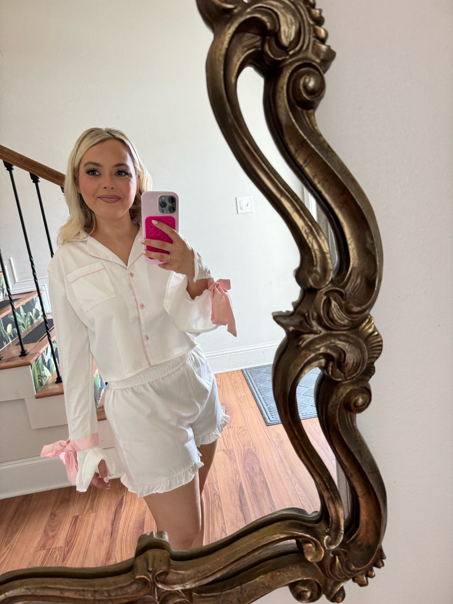 Bridal pjs for wedding morning with the girls

#LTKFindsUnder100 #LTKStyleTip #LTKWedding