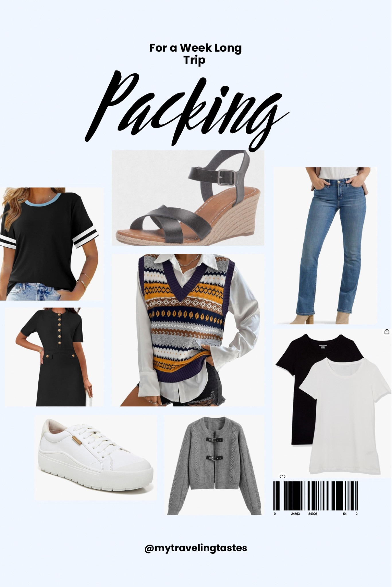 When packing I have a 3 maximum rule. For a week long trip O can only bring 3 of each item, 3 pairs of shoes, 3 tops, 3 bottoms, 3 dresses, 3 bathing suits, or 3 sweaters, depending on the destination. I add one top and one bottom for each additional week I am traveling. Here are some great affordable options from Amazon. 

#LTKTravel #LTKActive #LTKOver40