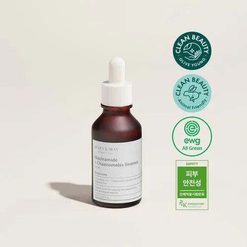 Mary&May - Niacinamide + Chaenomeles Sinensis Serum | YesStyle Global