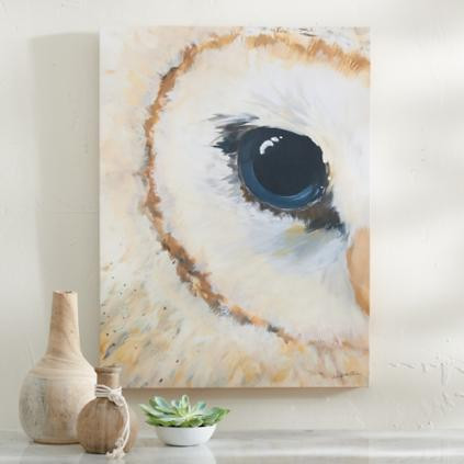 Beatrice Owl Art | Grandin Road