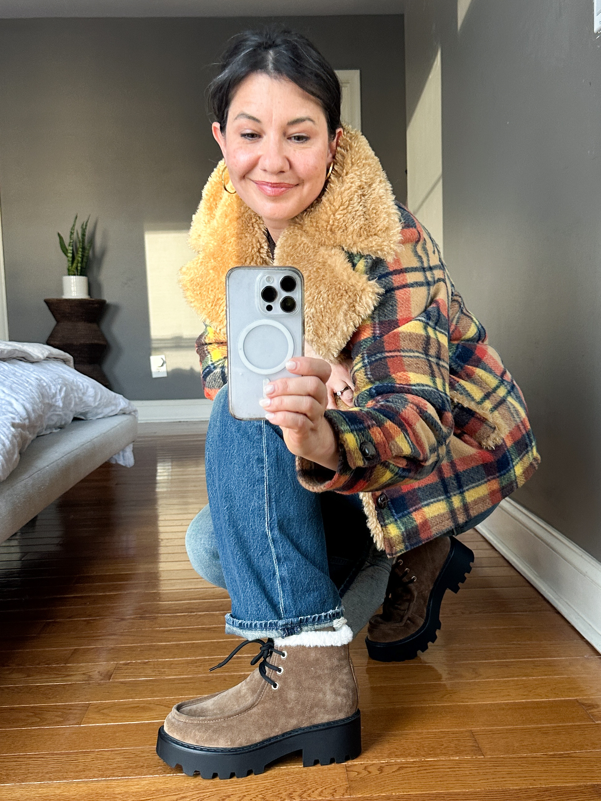 I'm in the middle of trying on TONS of everyday cute boots for an upcoming post, and these are bubbling up to the top as favorites (and they're on sale!). Love the way they look with jeans and sweaters/coats and they're warm and fuzzy inside. They're on sale at a few retailers (so Nordstrom might price match!)  -Linzi 

 #LTKHoliday #LTKOver40 #LTKPetite