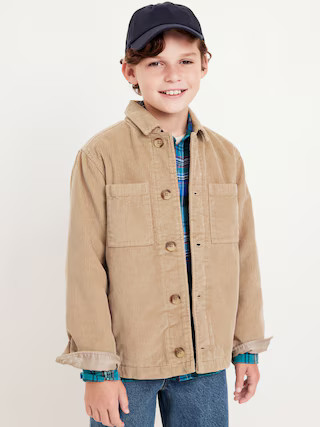 Utility Pocket Corduroy Shacket for Boys | Old Navy (US)
