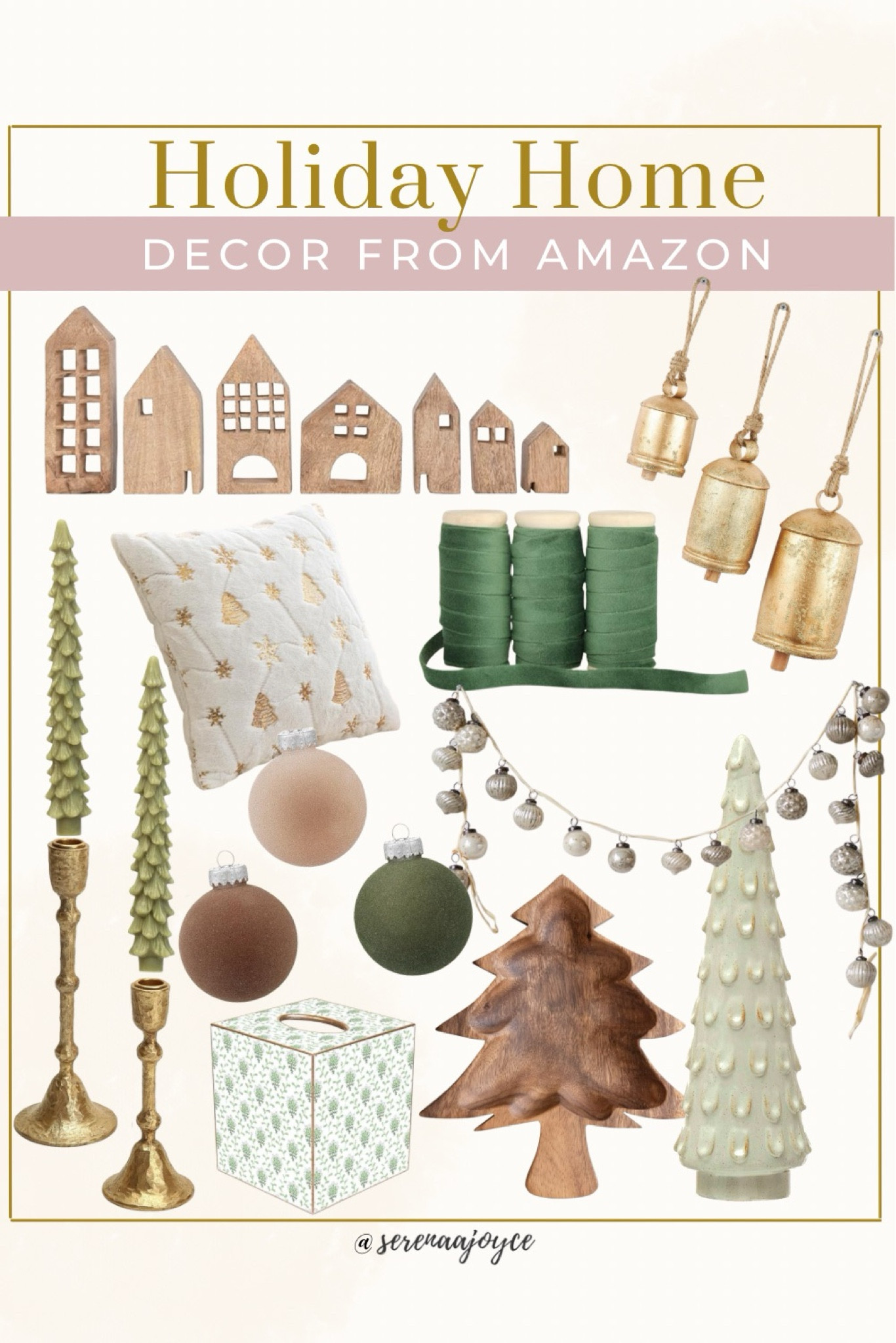 Neutral holiday home decor from amazon! They have been stepping up their game. Everything looks like it’s been from pottery barn

#LTKSeasonal #LTKhome #LTKsalealert