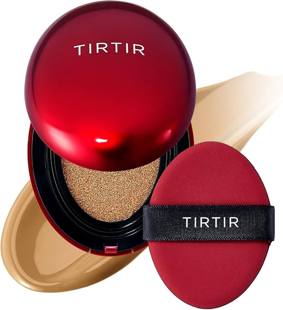TIRTIR Mask Fit Red Cushion Foundation | Japan's No.1 Choice for Glass skin, Long-Lasting, Lightw... | Amazon (US)