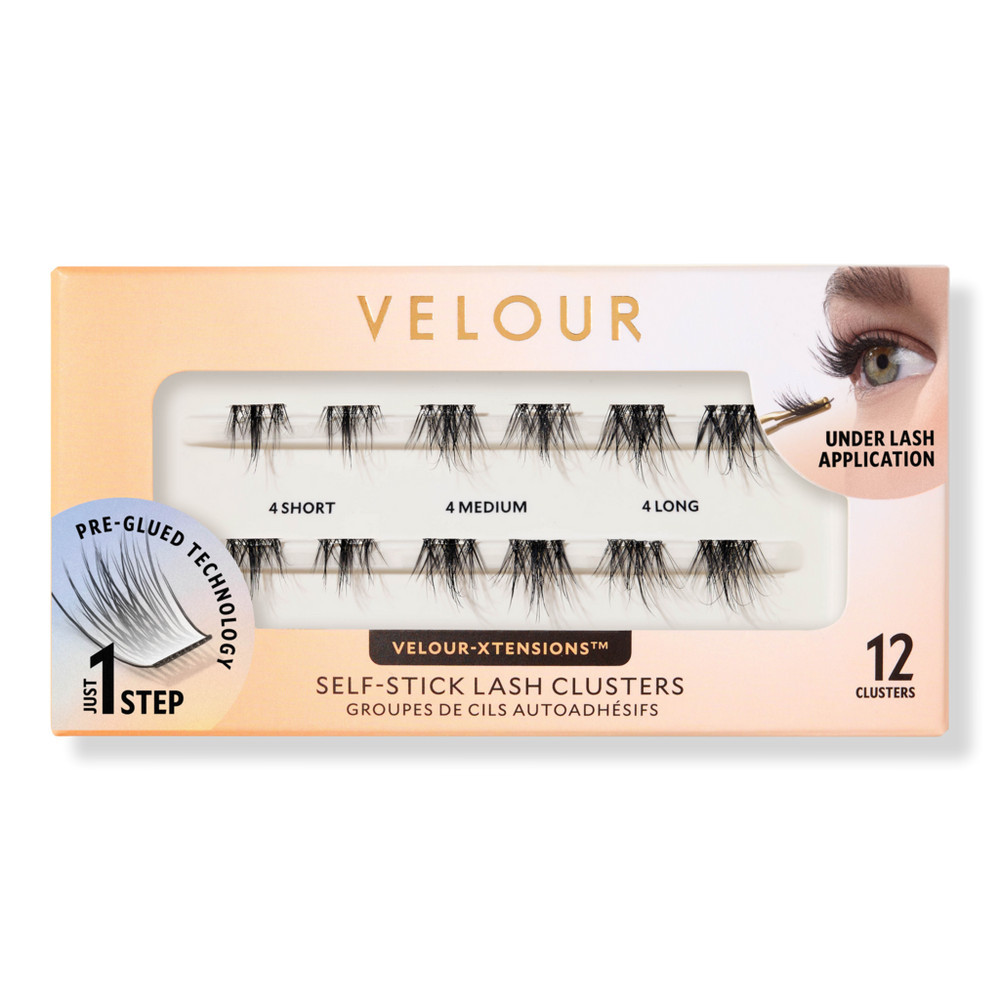 Velour Lashes Velour-Xtensions Self-Stick Spiky Chic Lash Clusters | Ulta