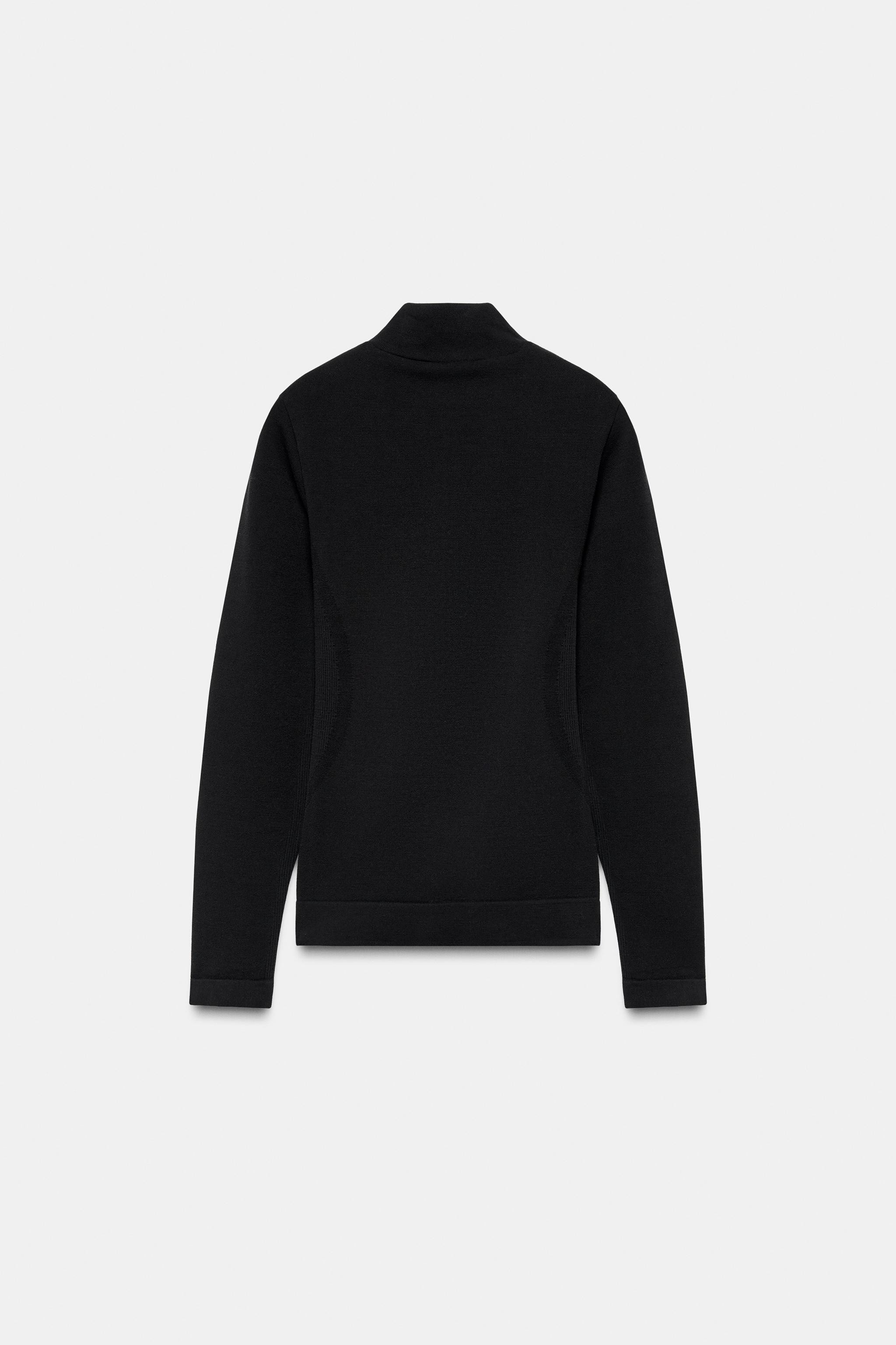SEAMLESS MERINO WOOL BLEND T-SHIRT SKI COLLECTION | Zara US