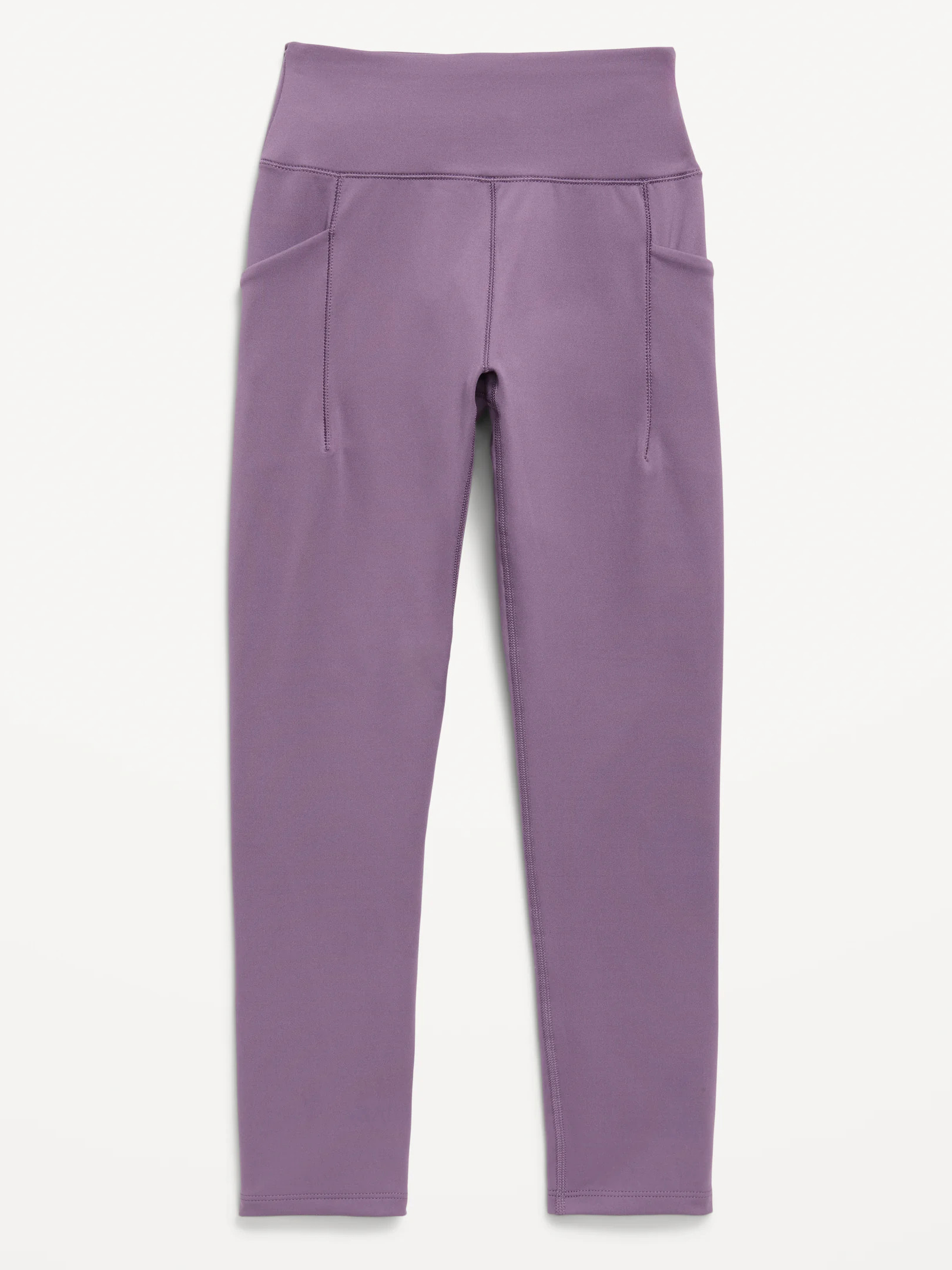 High-Waisted StudioSmooth 7/8 Leggings for Girls | Old Navy (US)