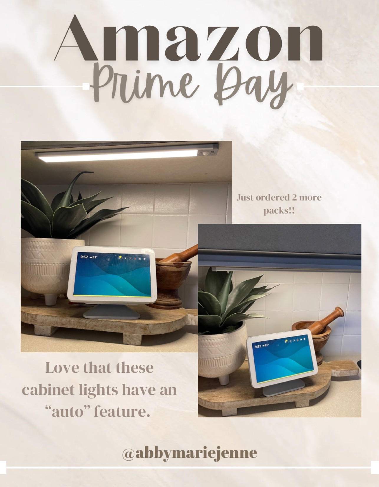 Cabinet Lighting
Amazon sale
Prime day
Amazon finds
Home decor

#LTKHome #LTKSaleAlert #LTKFindsUnder100