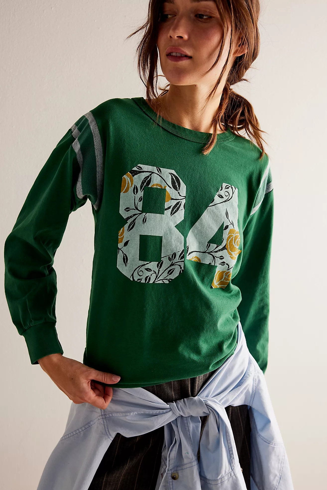 84 Football Tee | Free People (Global - UK&FR Excluded)