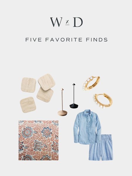 Shop this week’s Five Favorite Finds including the easiest & comfiest summer outfit, stone coasters, a block print pillow cover, and more ✨

#LTKstyletip #LTKsalealert #LTKhome