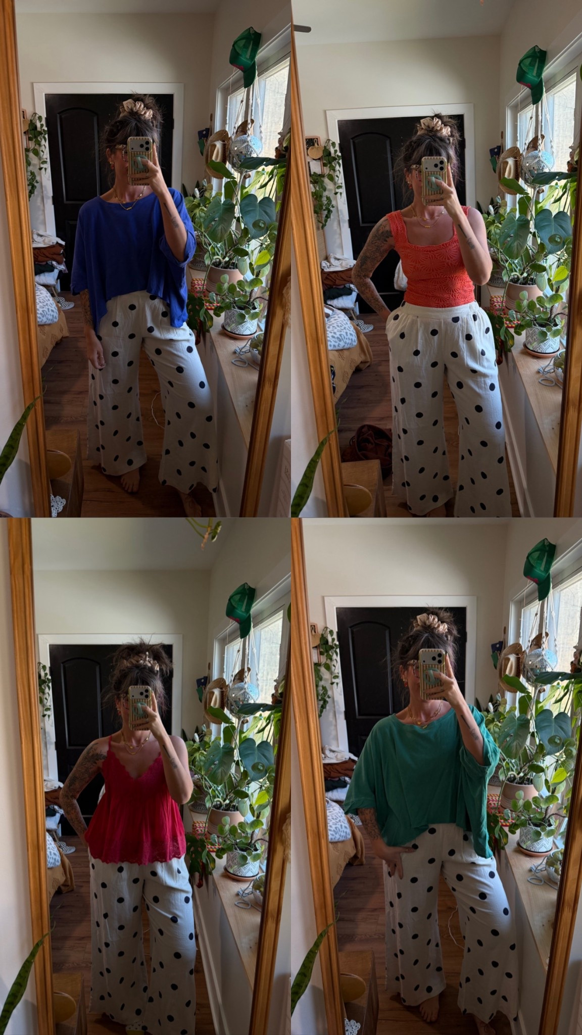 Perfect pants for Spring and summer! So easy to throw on!! Wearing a Medium! 

CC T - I get a large so it’s super oversized (already oversized) 
Fiona tank - medium 
love letter cami - m/l 

#LTKootd