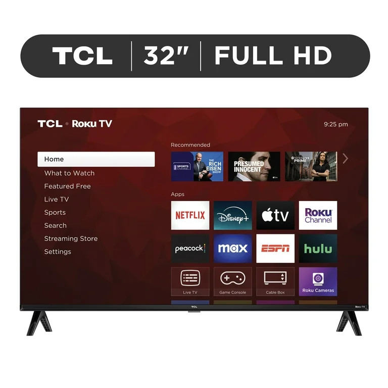 TCL 32” Class S3 (32S357) Full HD 1080p LED Smart TV with Roku TV - Walmart.com | Walmart (US)